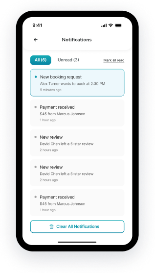 Notifications demo